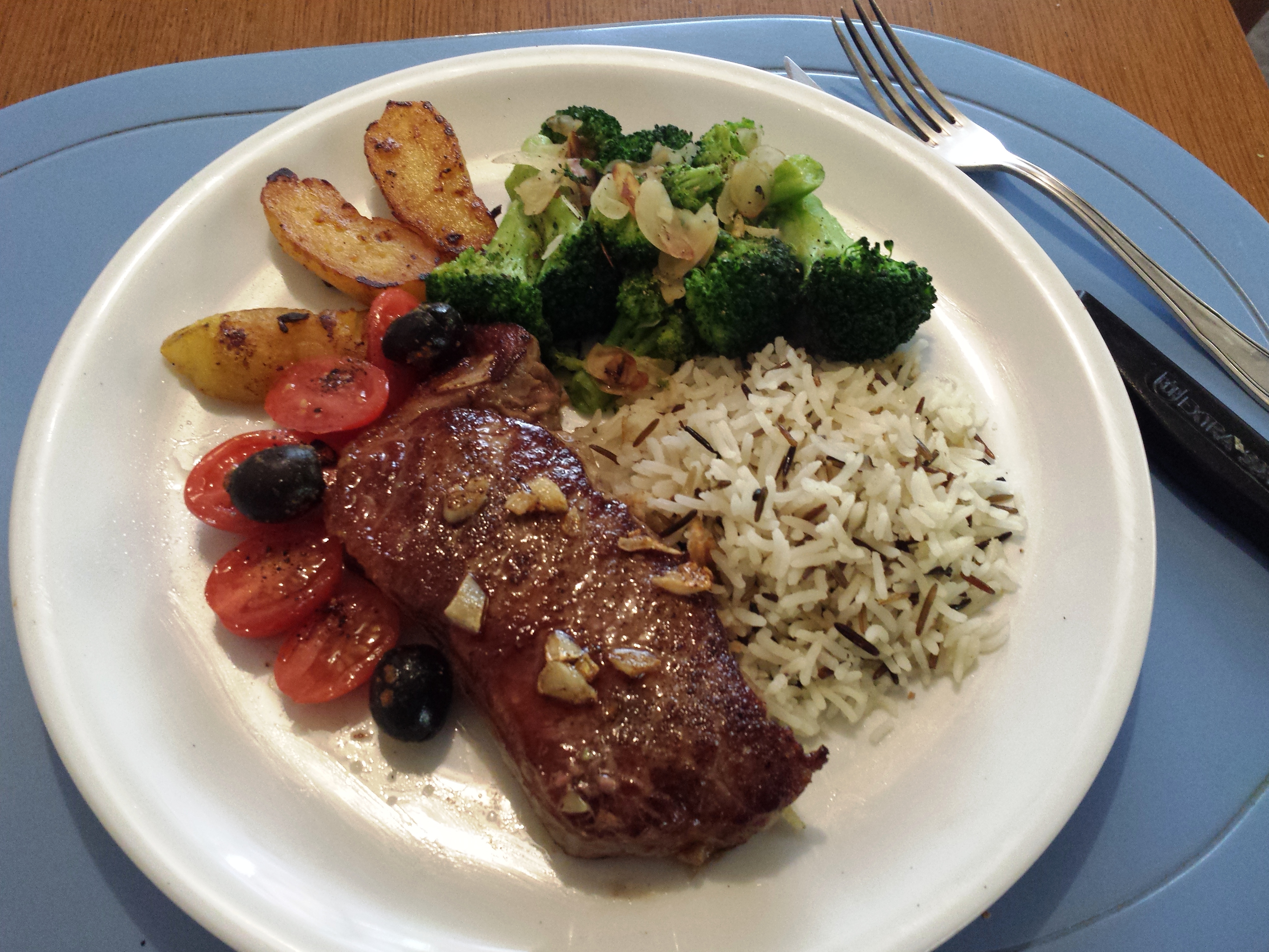 Kalbsr&uuml;ckensteak